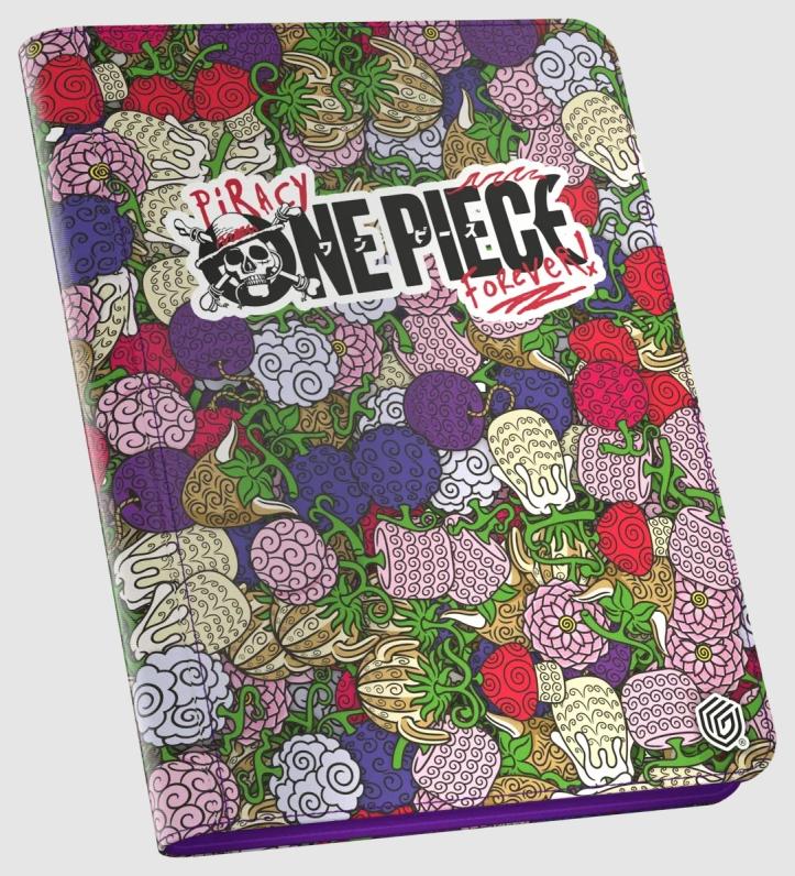 Ultimate Guard - Portfolio 18-Pocket ZipFolio XenoSkin 360 - Netflix One Piece Devil Fruits