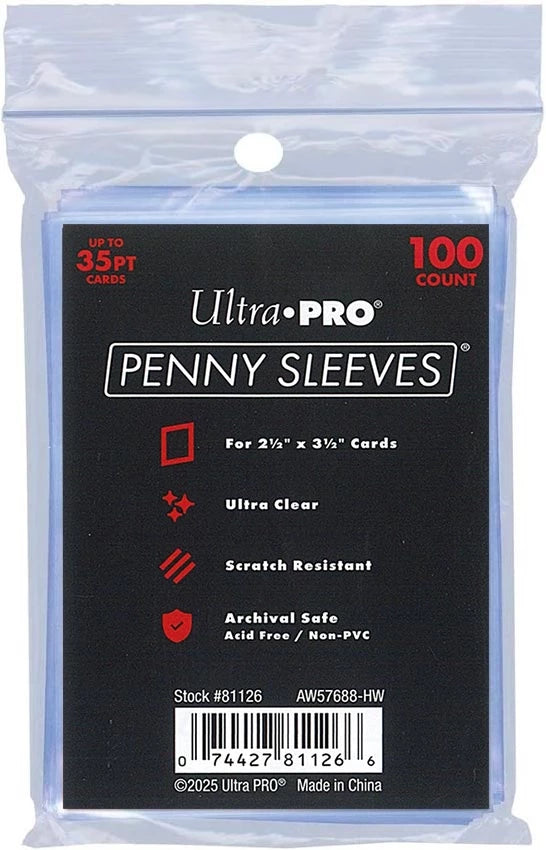 Ultra Pro - 100 protège-cartes Regular Soft Card