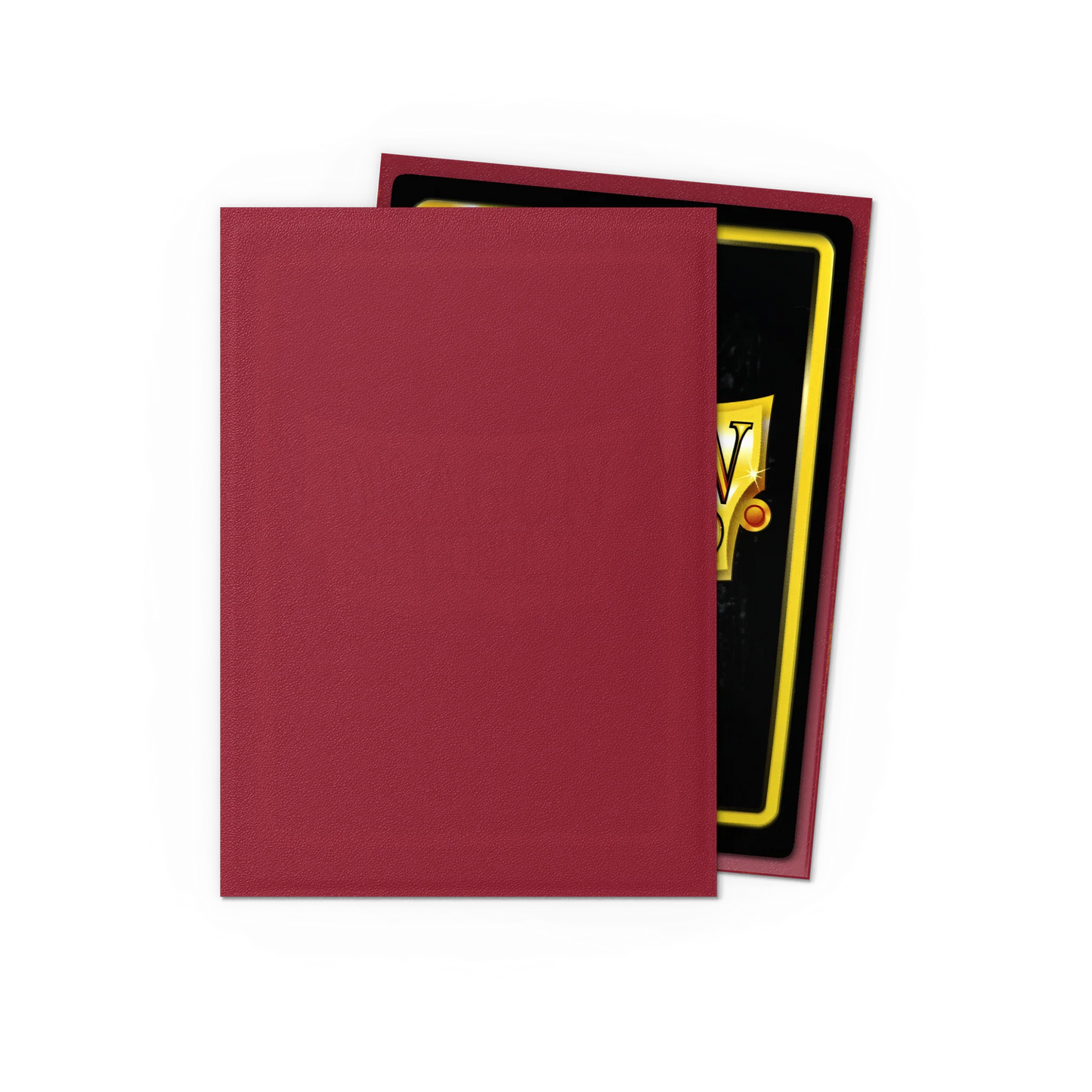Dragon Shield - 100 protège-cartes standard Mat Non-glare - Blood Red