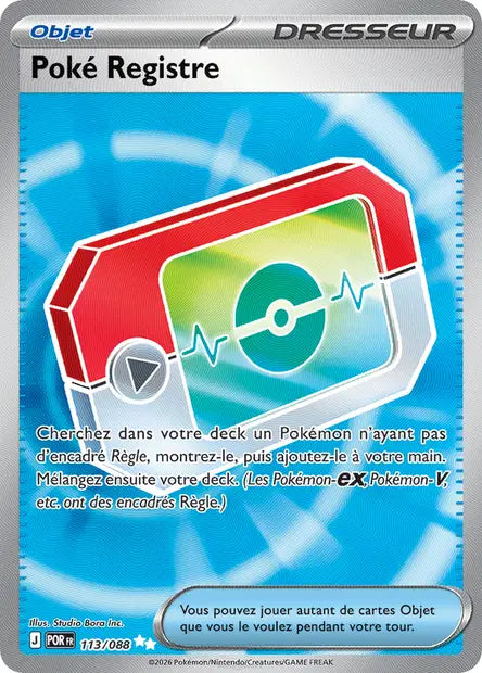 Poké Registre FA 113/088