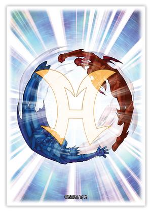 Yu-Gi-Oh! TCG 50 protège-cartes Elemental Hero