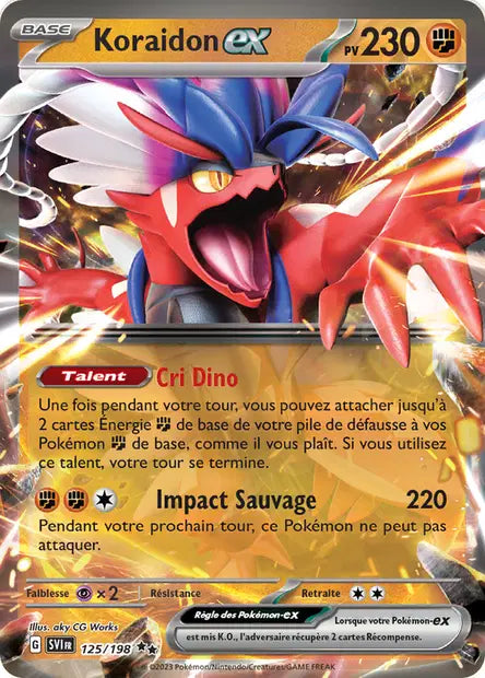 Koraidon ex 125/198