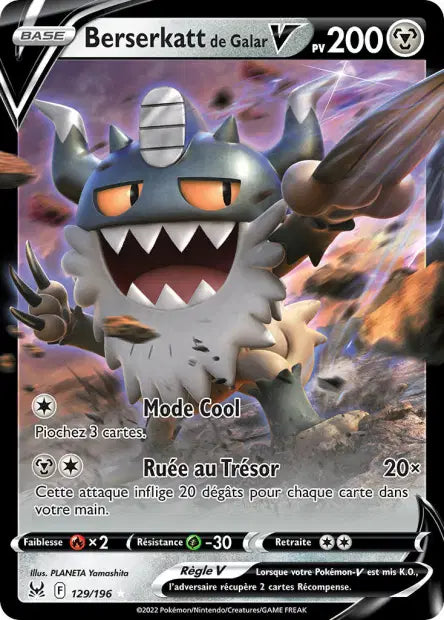 Berserkatt de Galar V 129/196