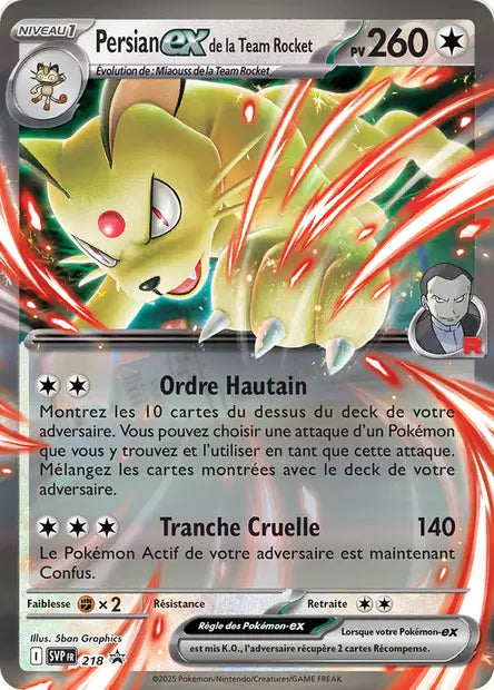 Persian ex de la Team Rocket 218