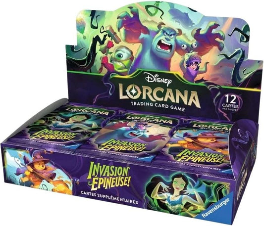 Disney Lorcana - Boîte de 24 Boosters - Chapitre 13 : Invasion Épineuse !