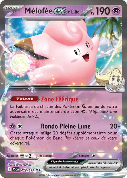 Mélofée ex de Lilie 076/217