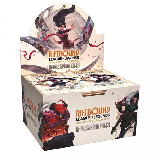 Riftbound League of Legends Boite de 24 Boosters - Armes Spirituelles (En Francais)