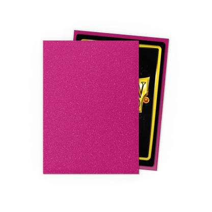 Dragon Shield - 100 protège-cartes Standard Sparkle Series : Pink Sapphire