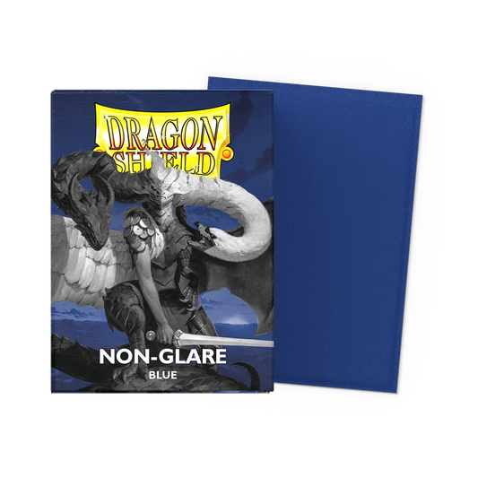Dragon Shield - 100 protège-cartes standard Mat Non-glare - Bleu