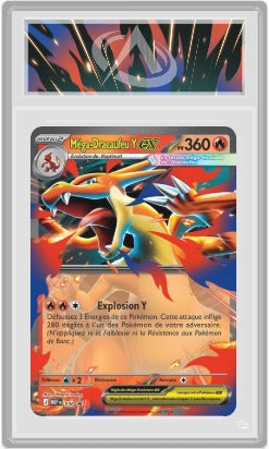 Carte Gradée Méga-Dracaufeu Y ex CollectAura 9.5