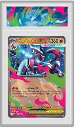 Carte Gradée Méga-Dracaufeu X ex CollectAura 10