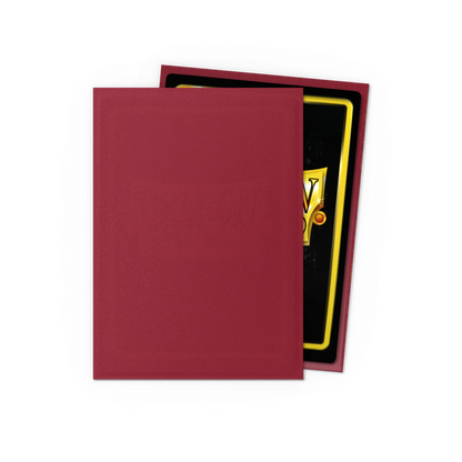 Dragon Shield - 100 protège-cartes standard Mat Non-glare - Blood Red